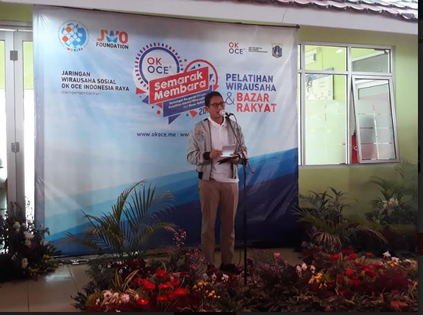 Wakil Guberbur DKI Jakarta Sandiaga Uno. Foto: Sunnaholomi Halakrispen/Medcom.id