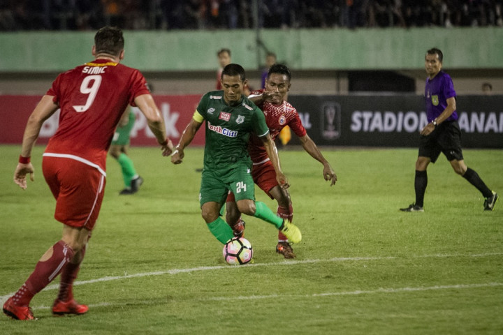 Babak Pertama, PSMS - Persija Masih Imbang