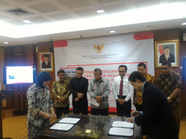 Pemerintah Teken Kerja Sama Pengelolaan KEK Arun Lhokseumawe