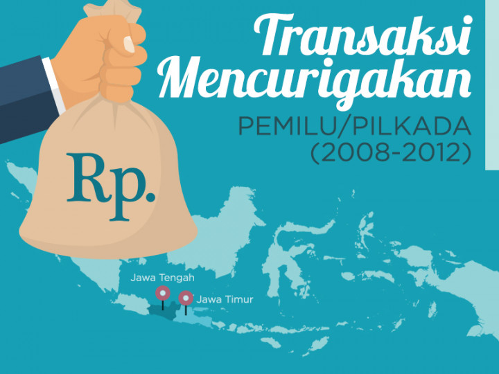 Infografis: Transaksi Mencurigakan Pemilu Pilkada (2008-2012)