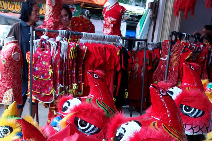 Pasar Imlek Semawis Ramai Dikunjungi Warga