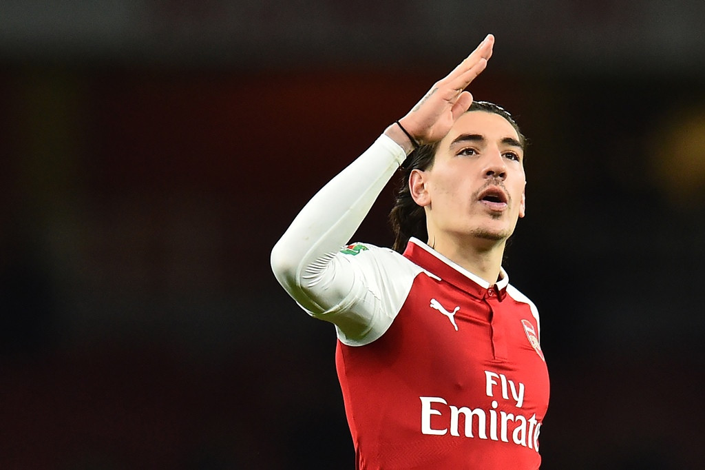  Arsenal Hector Bellerin (AFP PHOTO / Glyn KIRK)