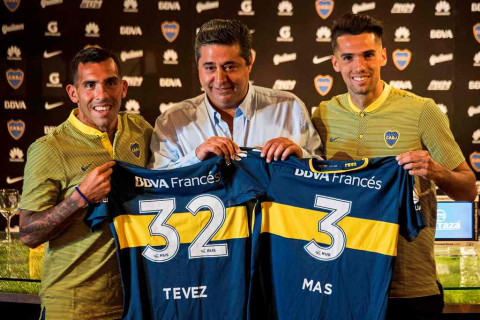 Presiden Boca Junior, Daniel Angelici. (AFP PHOTO / EITAN