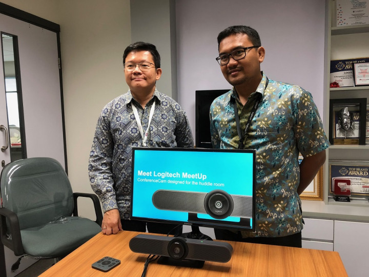Kamera Konferensi Logitech MeetUp Punya Sudut Pandang 120 Derajat