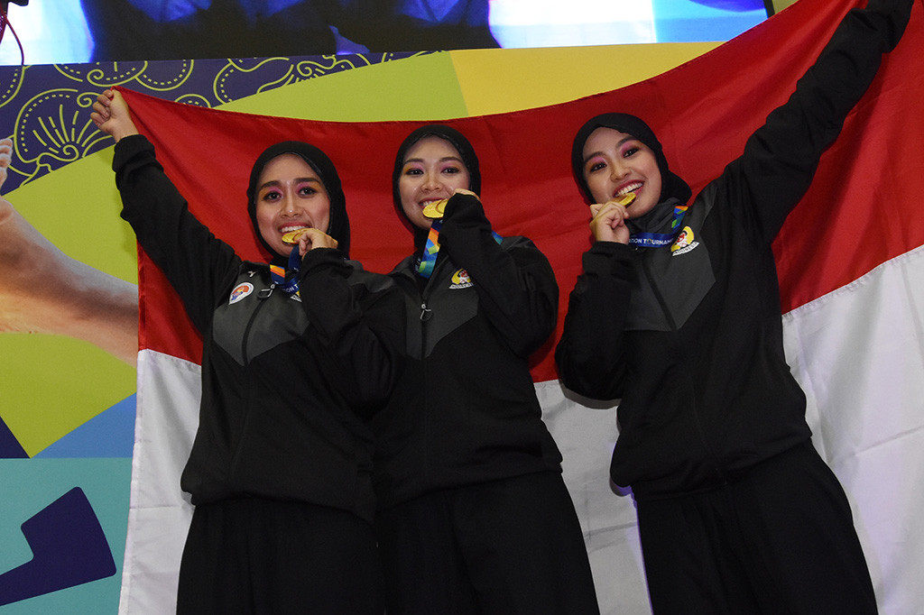 Indonesia Tambah Emas dari Pencak Silat