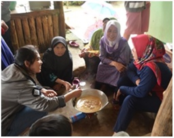 Mahasiswa UNPAR Membangun Masyarakat Mandiri