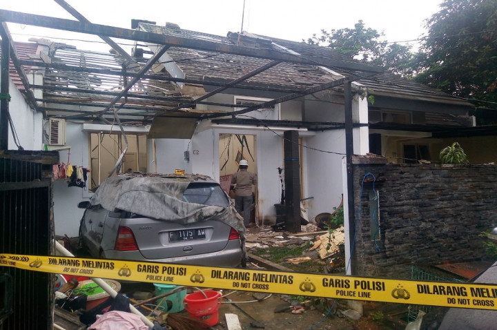 Ledakan Gas di Tanah Sareal Bogor Terdengar seperti Bom