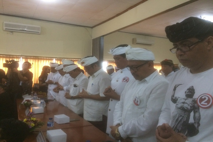 Doa dari Tokoh Agama Memulai Kampanye Serentak Pilgub Bali