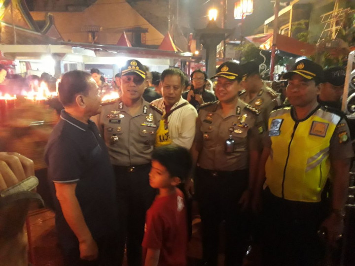 Pengamanan Klenteng di Tangerang Diperketat Jelang Imlek