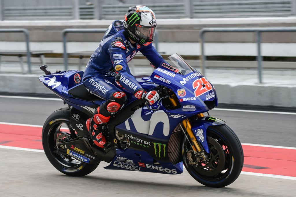 Maverick Vinales. (Foto: AFP/Mohd Rasfan) 