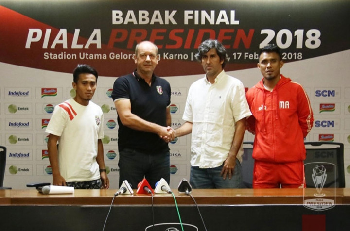 Jadwal Siaran Langsung Final Piala Presiden 2018