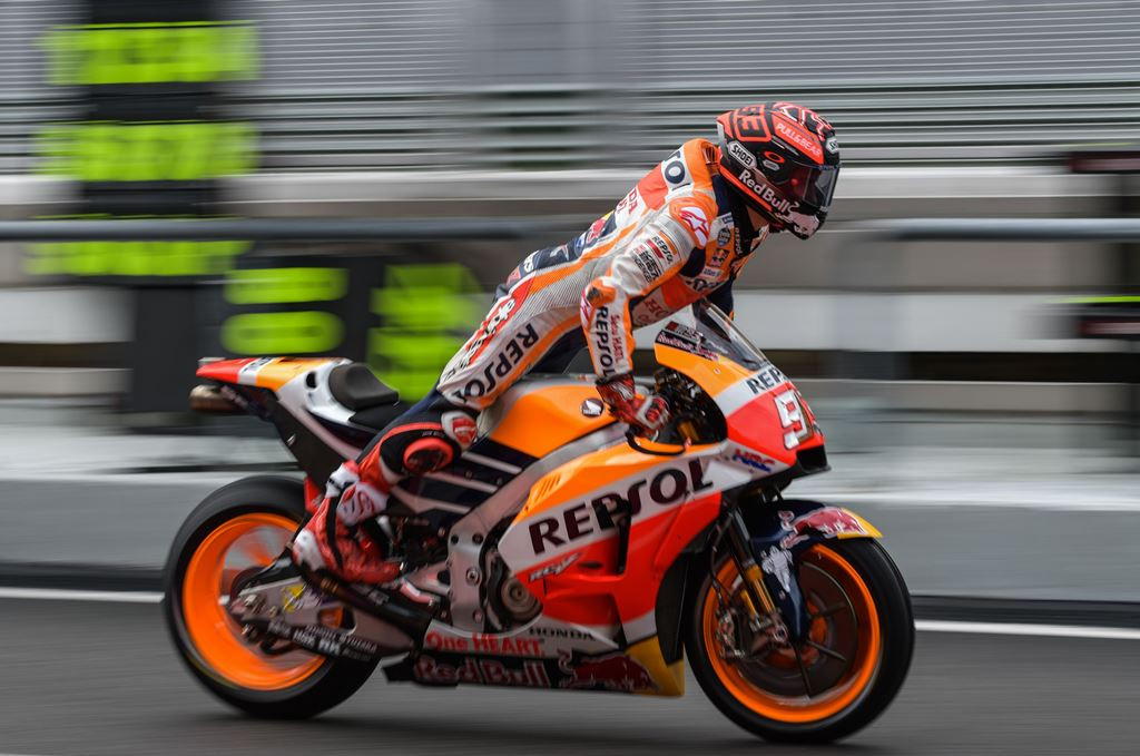 Marc Marquez. (AFP PHOTO / MOHD RASFAN)