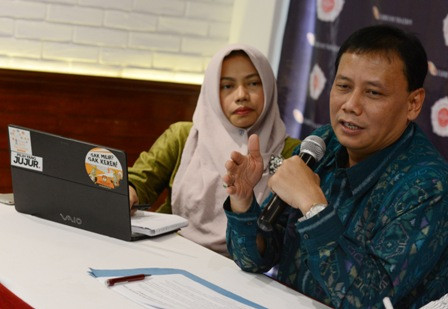 Direktur Eksekutif Perludem Titi Anggraini (kiri)/MI/Mohamad Irfan