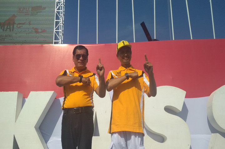 NH-Aziz Janji Perangi 'Hoax' di Pilgub Sulsel