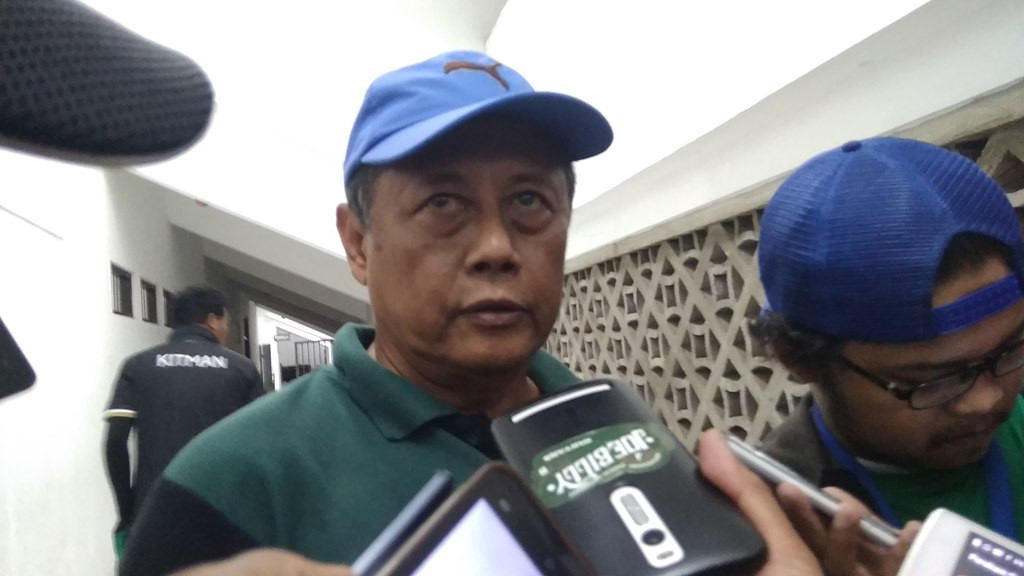 Pelatih PSS Sleman Herry Kiswanto. (Foto: medcom.id/mustaqim)
