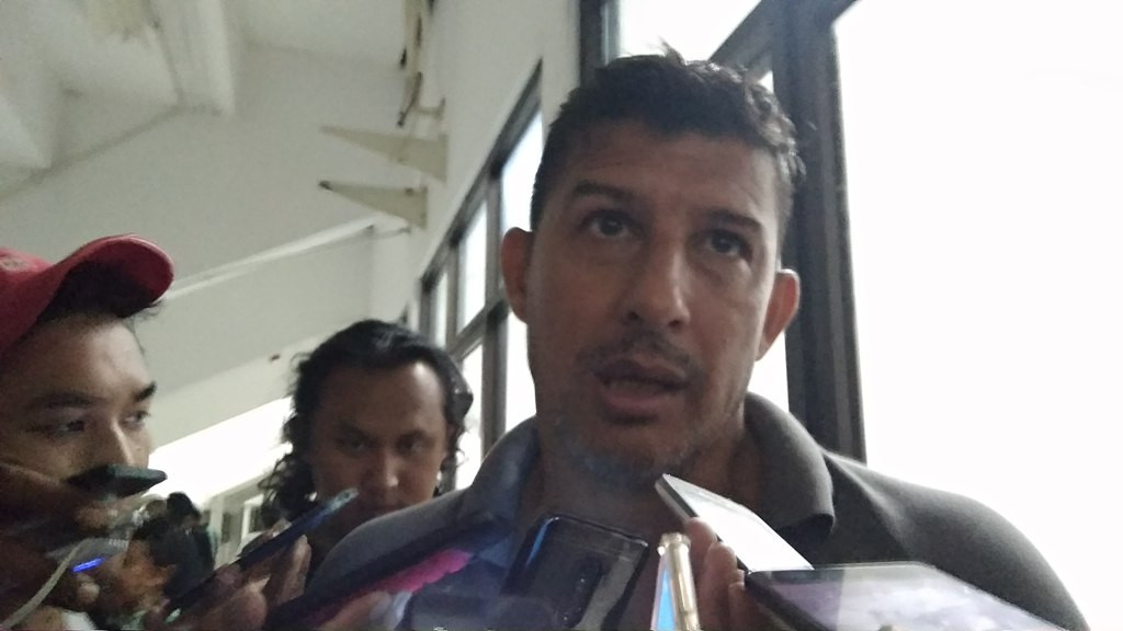 Pelatih Persebaya, Alfredo Vera. (Foto: medcom.id/Mustaqim)