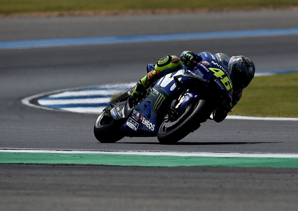 Valentino Rossi. (Foto: AFP/Lillian Suwanrumpha) 