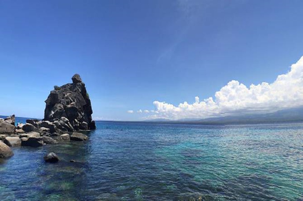 Pulau Apo di Filipina. (Foto: Google Street View)
