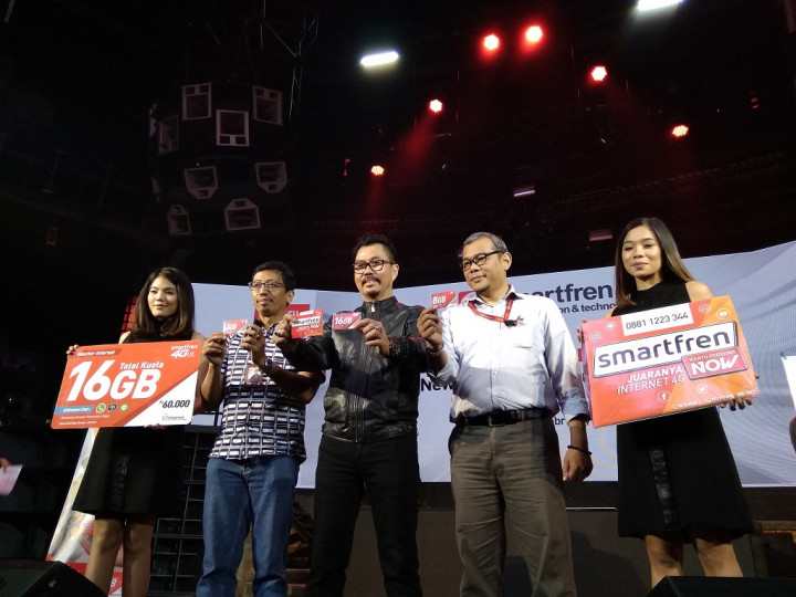 Smartfren Pasang Kuota Internet Rp60 Ribu 16GB