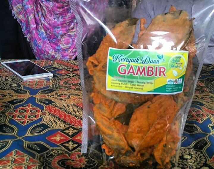 Kerupuk Daun Gambir Oleh-oleh Khas Sumbar
