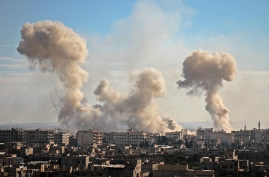 Serangan Udara di Ghouta Timur Tewaskan 100 Orang