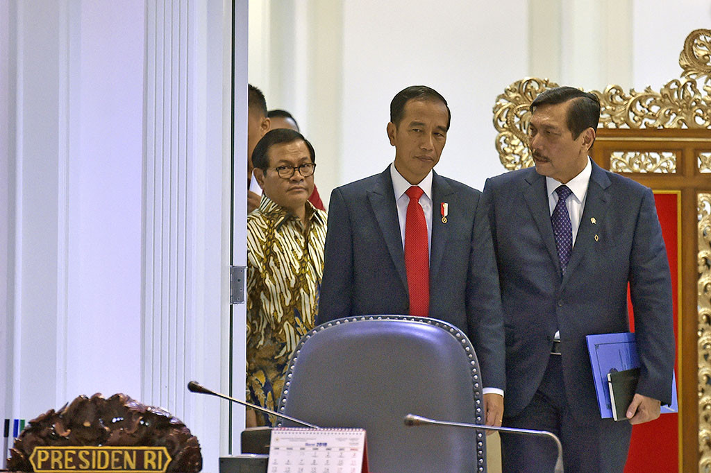 Jokowi Minta Para Menteri Evaluasi Insentif Investasi