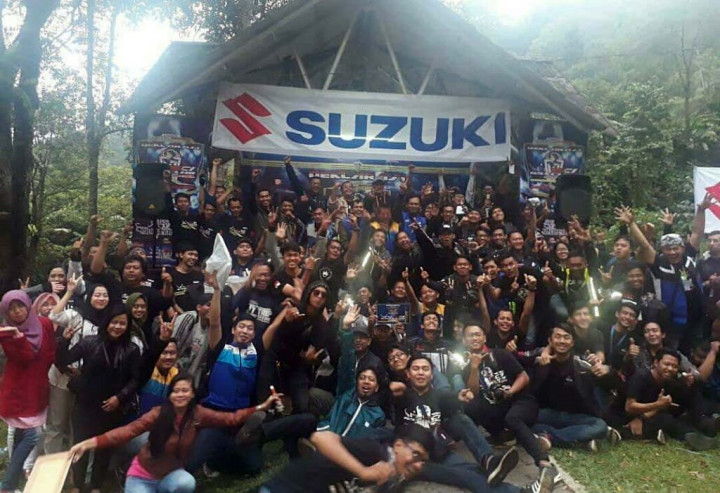 Pejabat Daerah Ikut Resmikan Klub Suzuki GSX Sukabumi