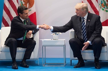 Trump dan Nieto Sepakati Kerja Sama Keamanan
