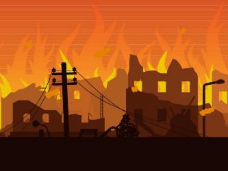 Matahari Mall Kudus Terbakar