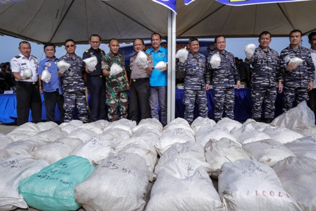 Penyelundup 1,6 Ton Sabu Segera Diterbangkan ke Jakarta