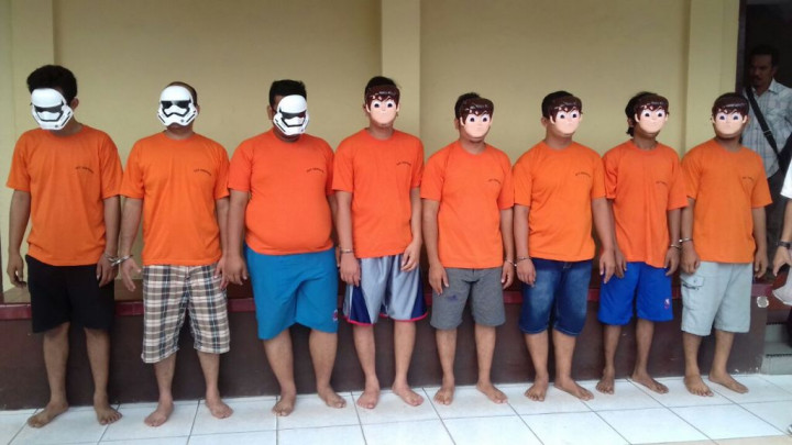 8 Pengemudi Grab Pengantar 'Tuyul' di Medan Ditangkap