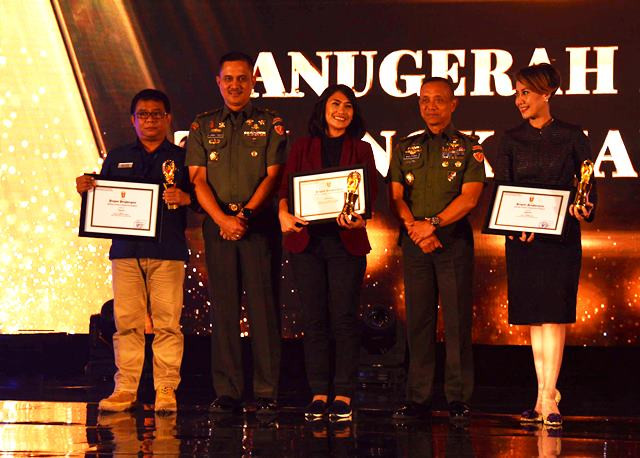 Penghargaan TNI AD untuk 360 Metro TV