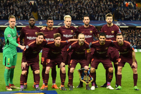 Download Gambar gambar skuad barcelona 2018 Terbaru