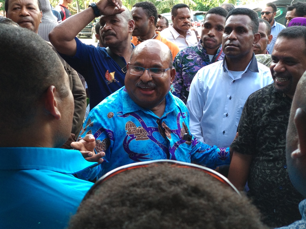 Gubernur Papua Lukas Enembe. (MI/Marcelinus Kelen)