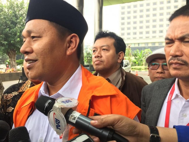 KPK tak Bakal Tangguhkan Penahanan Bupati Mustafa