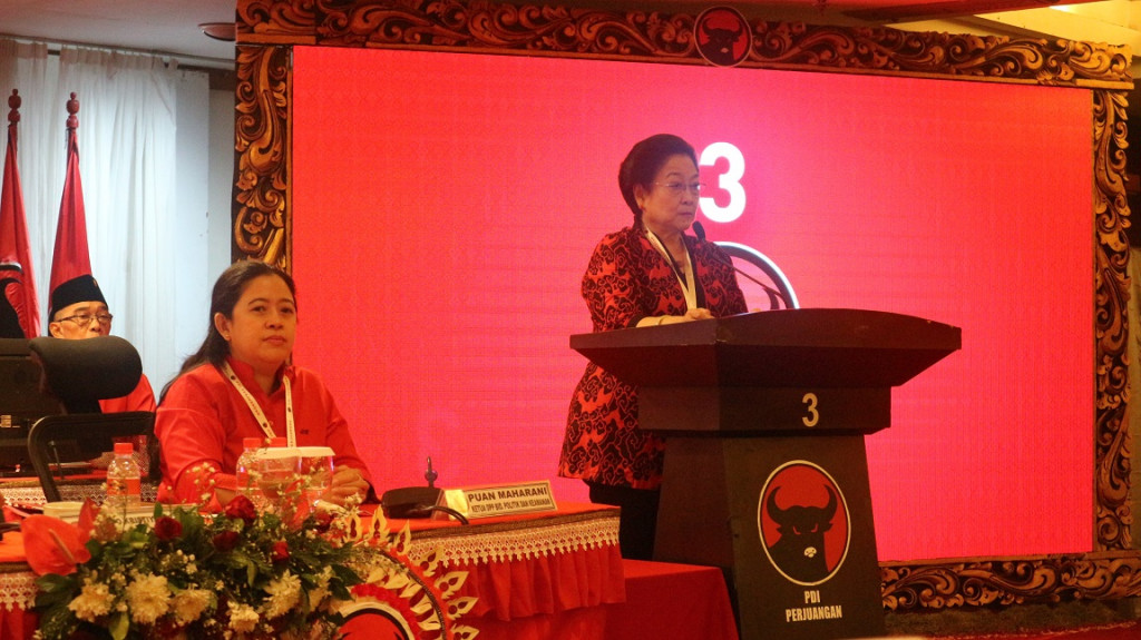  Ketua DPP Bidang Politik Puan Maharani (kiri)/Medcom.id/Dheri Agriesta