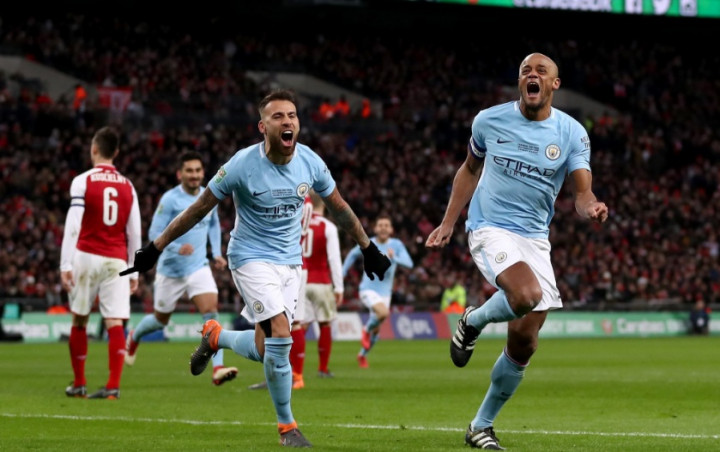Hancurkan Arsenal, City Raih Gelar Kelima Piala Liga Inggris