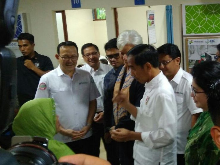 Jokowi Pamerkan 'Kesaktian' KIS ke Petinggi IMF