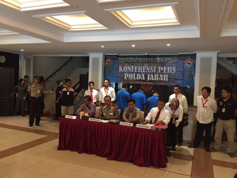 Ketua Panwaslu dan Komisioner KPU Garut jadi Tersangka