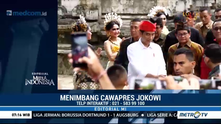 Menimbang Cawapres Jokowi