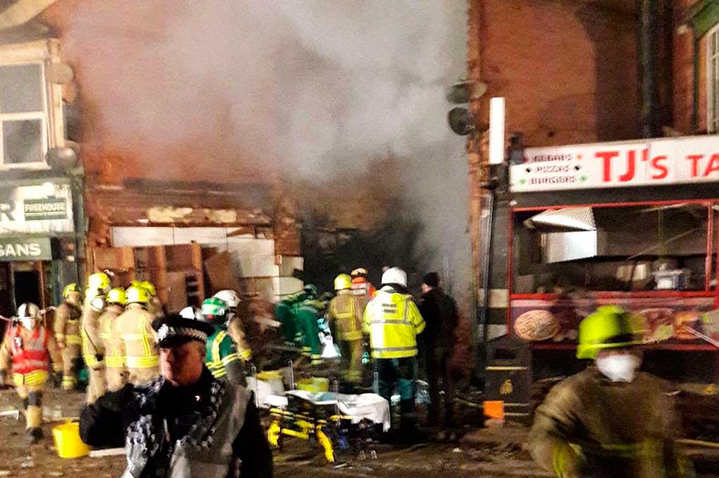 Ledakan di Leicester Tewaskan 5 Orang