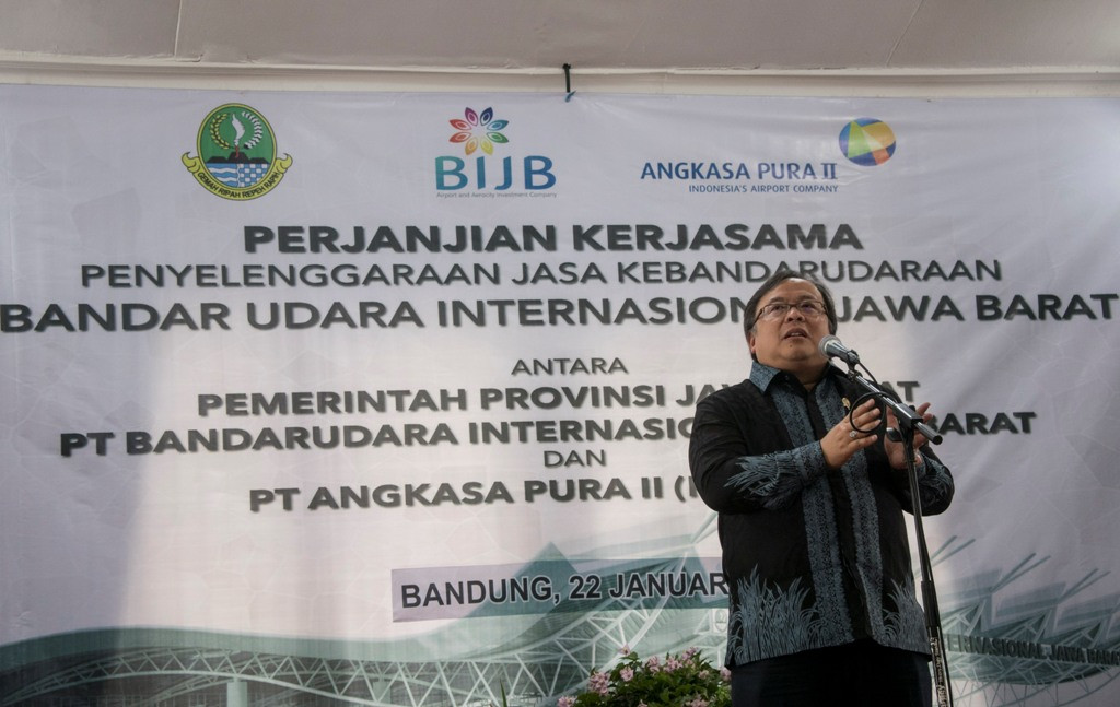 Menteri Perencanaan Pembangunan Nasional Bambang Brodjonegoro. Foto: Antara/Novrian Arbi.