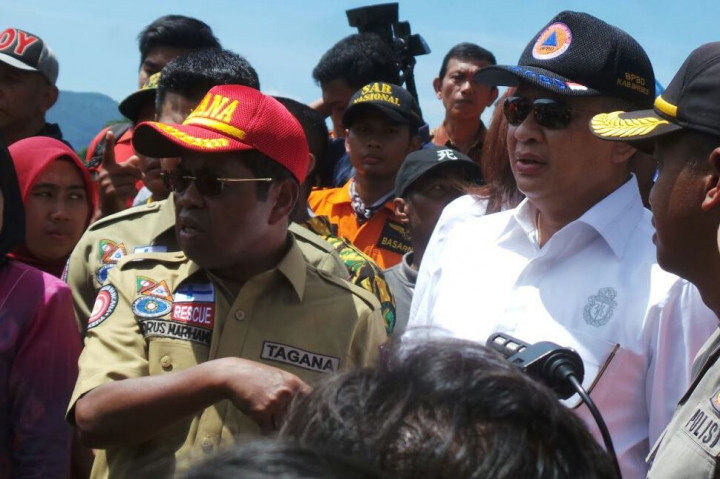 Ketua DPR dan Mensos Tinjau Lokasi Longsor Brebes