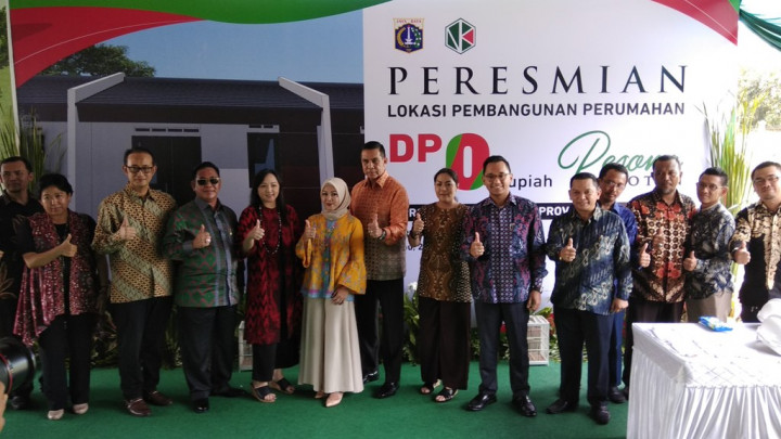 Pengembang <i>Groundbreaking</i> Rumah DP Rp0 Tanpa Anies
