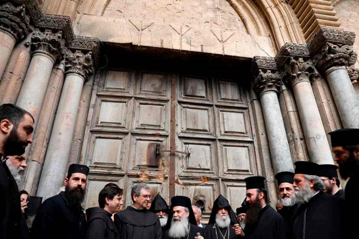 Gereja Makam Yesus di Yerusalem Dibuka Kembali