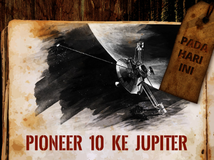 Hari ini: Satelit Pioneer 10 ke Jupiter