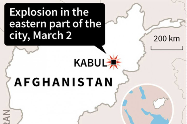 Ledakan Bom di Kabul Tewaskan 1 Orang