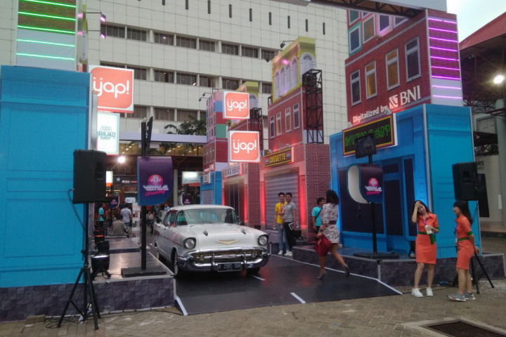 Spot Foto Vintage di Arena Java Jazz Festival 2018