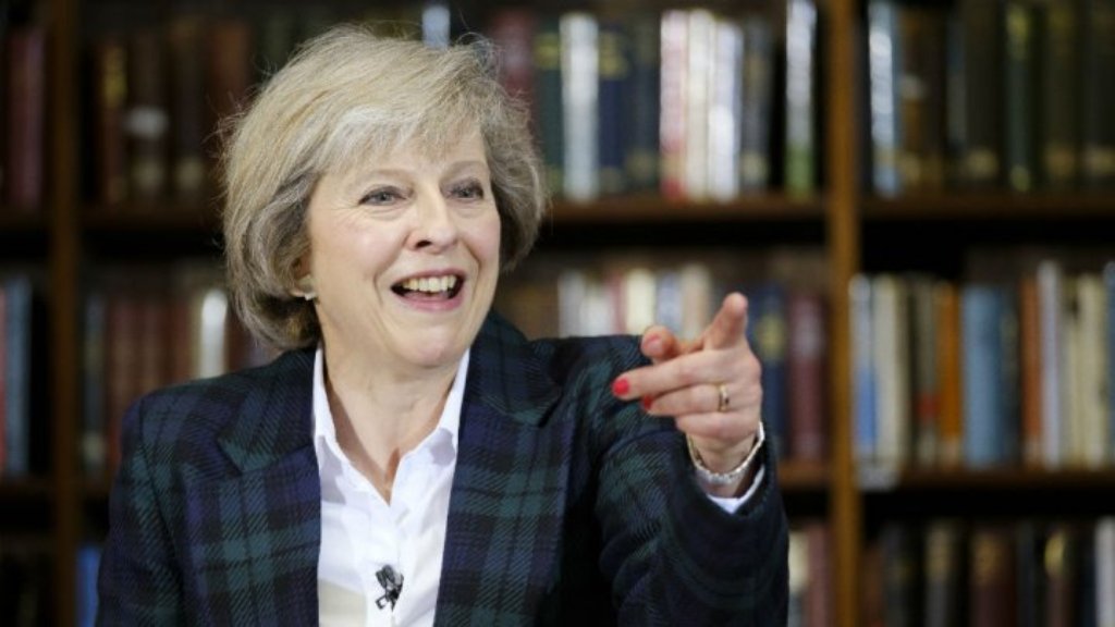 Perdana Menteri Inggris Theresa May (Frantzesco Kangaris/AFP)