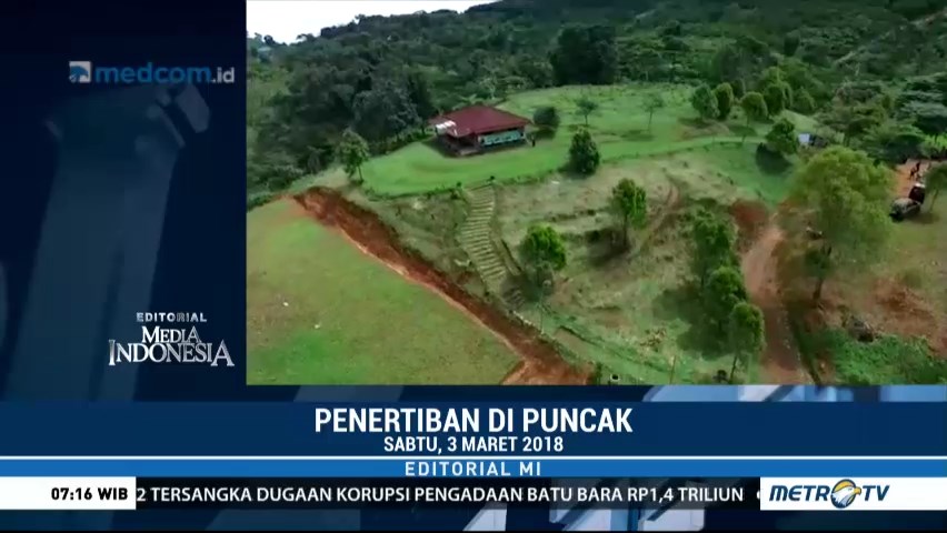 Penertiban di Puncak